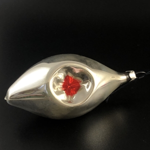 Набор советских ёлочных игрушек «Прожектор и сосулька», СССР, 1970 гг 002047 - фото 23971