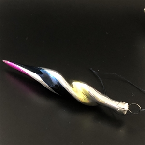 Набор советских ёлочных игрушек «Прожектор и сосулька», СССР, 1970 гг 002047 - фото 23975