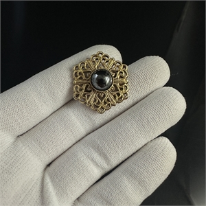 Винтажная чешская брошь «Цветочек», 1970-е гг. 002064