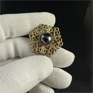 Винтажная чешская брошь «Цветочек», 1970-е гг. 002064