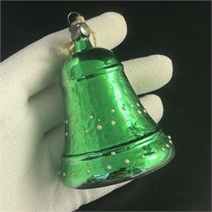 Набор советских ёлочных игрушек «Колокольчик», СССР, 1950-60 гг 002066