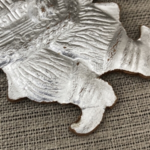 Антикварная ёлочная игрушка Кот-Баюн с гуслями, объёмный картонаж, СССР, 1940-е гг. 001217 - фото 408