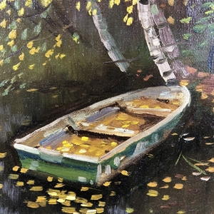 Золото осени. Дроздов Андрей Юрьевич. Холст, масло, Россия, 2006 г. 000283 - фото 4560