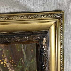 Золото осени. Дроздов Андрей Юрьевич. Холст, масло, Россия, 2006 г. 000283 - фото 4565