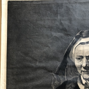 Антикварный эстамп "Жена Рембрандта", Лондон, 1777 г. 000117 - фото 589