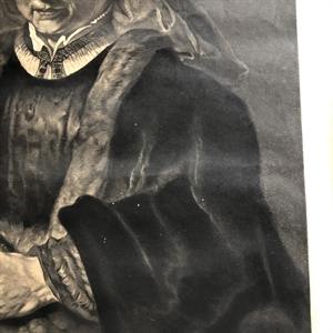 Антикварный эстамп "Жена Рембрандта", Лондон, 1777 г. 000117 - фото 593