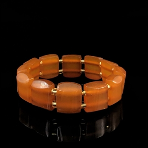 Браслет из прессованного Балтийского янтаря (12.6 гр), Калининград, СССР, 1980-е гг. 001558 - фото 750