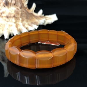 Браслет из прессованного Балтийского янтаря, Калининград, СССР, 1980-е гг. 001314 - фото 767