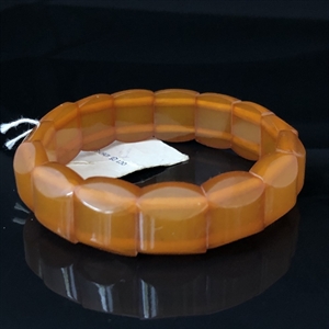 Браслет из прессованного Балтийского янтаря, Калининград, СССР, 1980-е гг. 001314 - фото 770