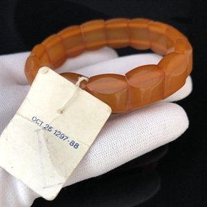 Браслет из прессованного Балтийского янтаря, Калининград, СССР, 1980-е гг. 001314 - фото 775