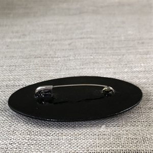 Лаковая брошь-миниатюра «Татьяна», Мстера, СССР, 1980-90 гг. 001170 - фото 7768