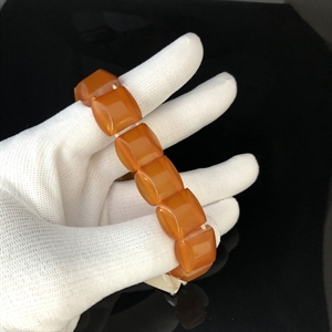 Браслет из прессованного Балтийского янтаря, Калининград, СССР, 1980-е гг. 001314 - фото 776