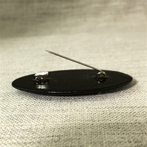 Лаковая брошь-миниатюра «Татьяна», СССР, Мстера, 1980-90 гг. 001171 - фото 7777