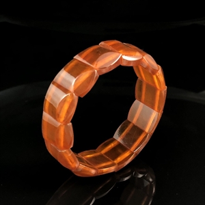 Браслет из формованного Балтийского янтаря , Калининград, СССР, 1980-е гг. 001332 - фото 812