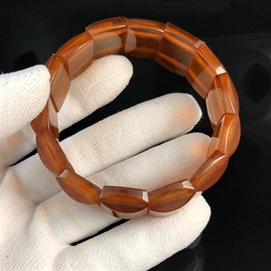 Браслет из формованного Балтийского янтаря , Калининград, СССР, 1980-е гг. 001332 - фото 815