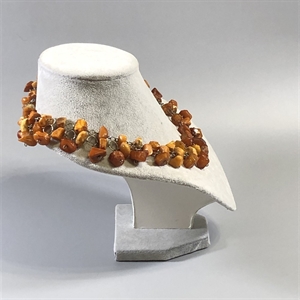 Ожерелье из природного балтийского янтаря, СССР, 1960-е гг. 000717 - фото 9089