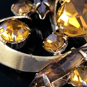 Брошь «Завиток», ЧССР, 1980-е гг. 001467 - фото 956