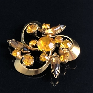 Брошь «Завиток», ЧССР, 1980-е гг. 001608 - фото 962