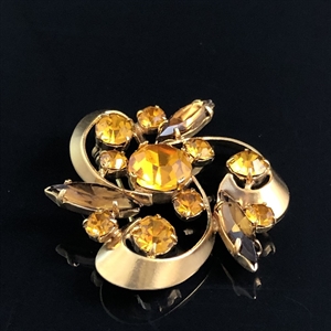 Брошь «Завиток», ЧССР, 1980-е гг. 001608 - фото 964